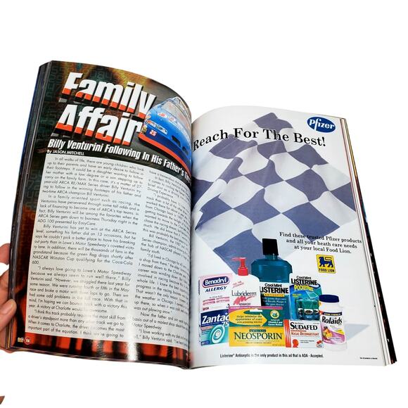 NASCAR May 2003 Coca-Cola 600 Lowes Motor Speedway Program Poster Protector - Picture 9 of 12